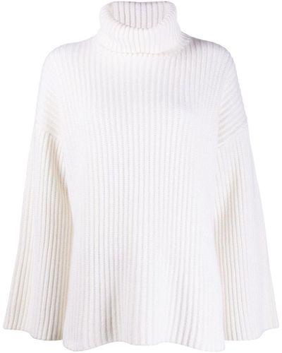 Allude Sweater - White