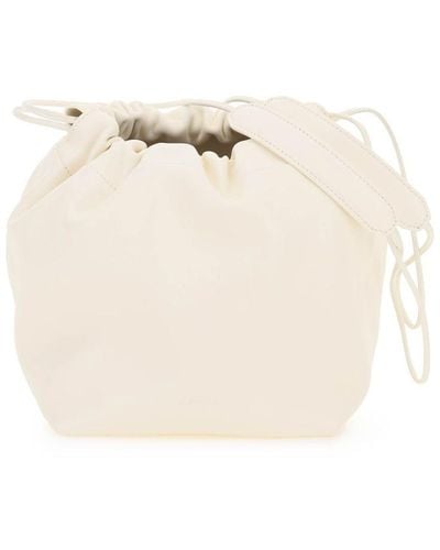 Jil Sander Dumpling Crossbody Bag - Natural