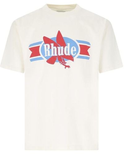 Rhude T-Shirts And Polos - White