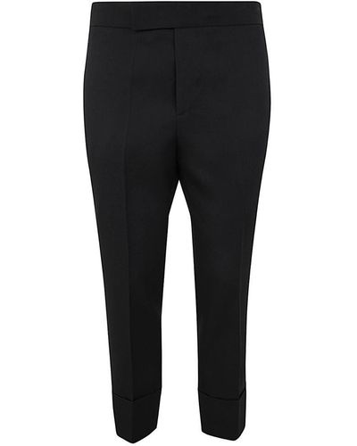 SAPIO Straight Trousers Clothing - Black