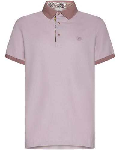 Etro T-shirts And Polos - Purple