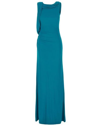 Alberta Ferretti Long Dresses - Blue