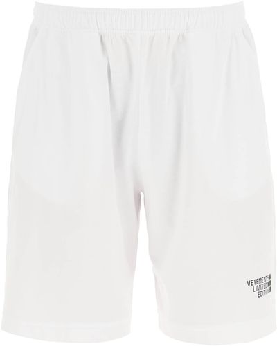 Vetements Limited Edition Light Jersey Shorts - White