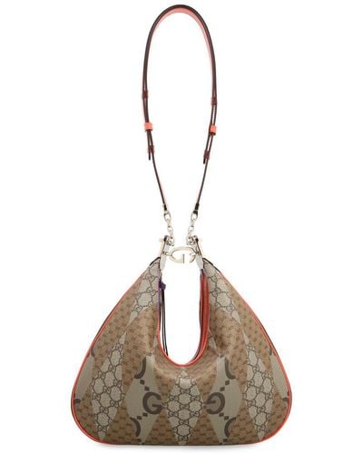 Gucci Attache Shoulder Bag - Metallic