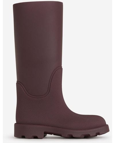 Burberry Marsh High Boots - Brown