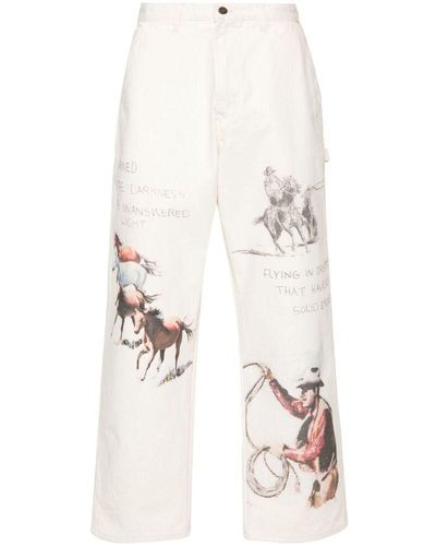 One Of These Days Trousers - White