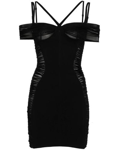 Mugler Corset Style Dress - Black