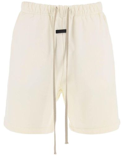 Fear Of God Cotton Terry Sports Bermuda Shorts - Natural