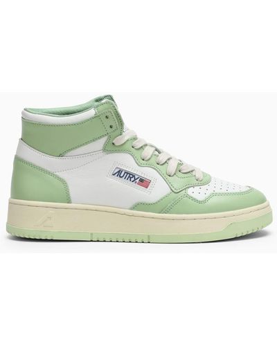 Autry Medalist White/light Sneaker - Green