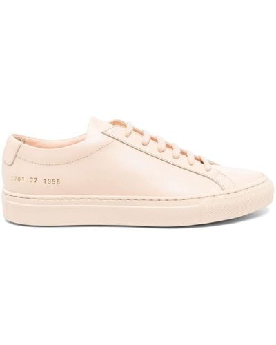 Common Projects Original Achilles Low Leather Sneakers - Pink