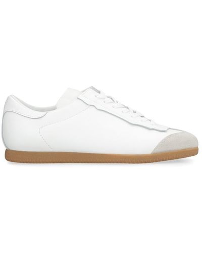 Maison Margiela Leather Low-top Trainers - White