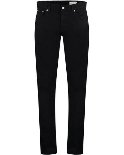 Alexander McQueen 5-pocket Skinny Jeans - Black