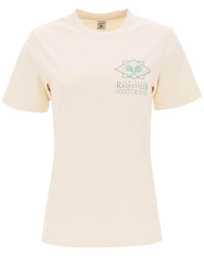 Sporty & Rich 'Ny Racquet Club' T-Shirt - White