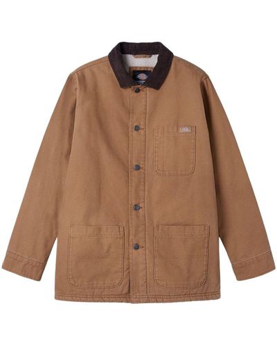 Dickies Duck Canvas Chore Coat Clothing - Brown