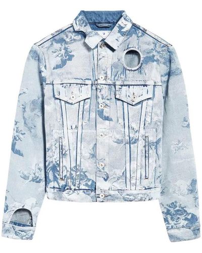 Off-White c/o Virgil Abloh Jean and denim jackets for Women | Online Sale  up to 71% off | Lyst