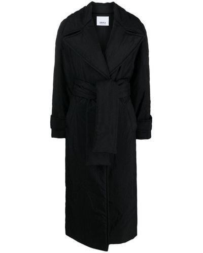 Erika Cavallini Semi Couture Mariachiara Trench Coat - Black