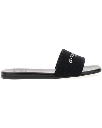 Givenchy '4G' Slides - Black