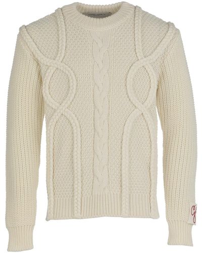Golden Goose Sweaters Ivory - Multicolor