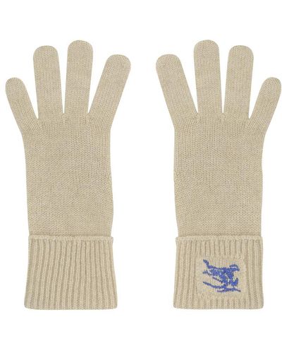 Burberry Cashmere Gloves - White
