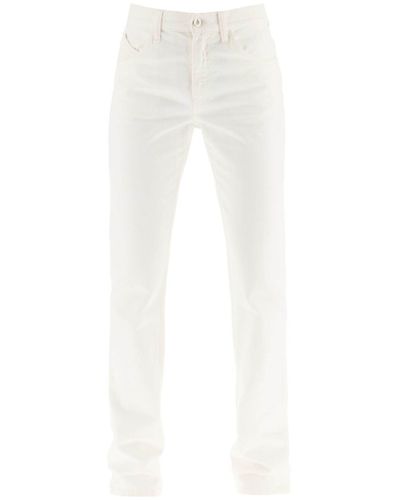 The Attico 'Girlfriend' Slim-Fit Jeans - White