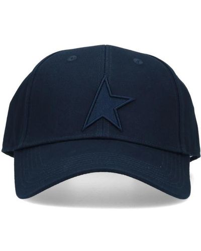 Golden Goose Star-patch Baseball Cap - Blue
