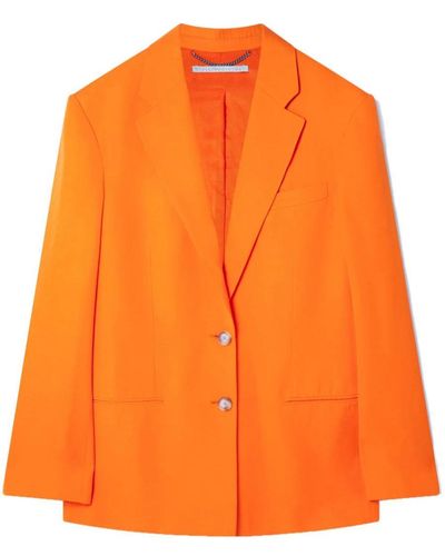 Stella McCartney Single-breasted Blazer - Orange
