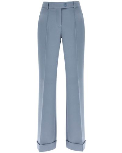 Acne Studios Flared Tailored Trousers - Blue