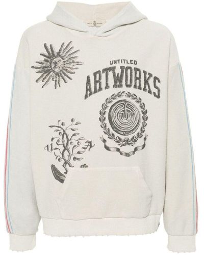 UNTITLED ARTWORKS Sweatshirts - White