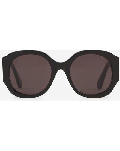 Chloé Oval Sunglasses - Gray