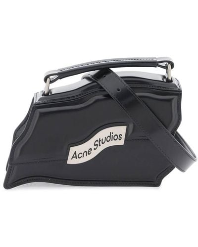 Acne Studios Distortion Wavy Mini Bag - Black