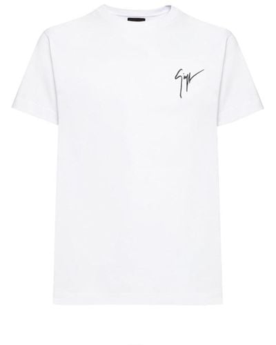 Giuseppe Zanotti T-shirts - White