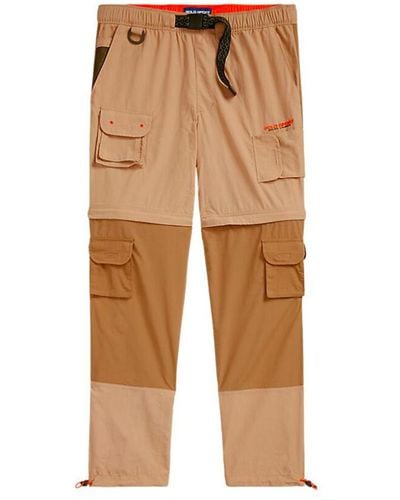 Polo Ralph Lauren Adjustable Cargo Pants Clothing - Natural