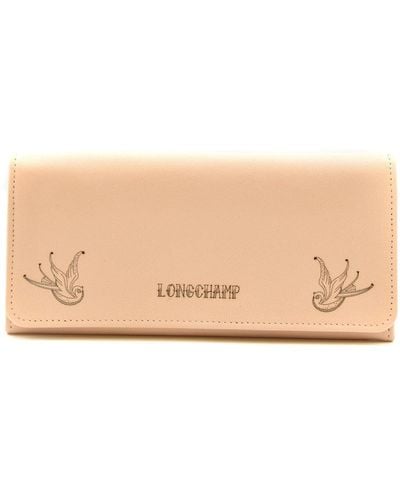 Longchamp Wallet - Natural