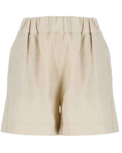 120% Lino Shorts - Natural