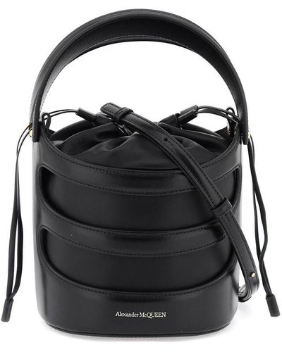 Alexander McQueen Bucket Bag By - Black