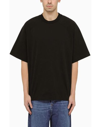 Studio Nicholson Oversize Crewneck T-shirt - Black