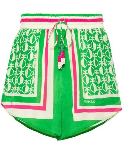 FARM Rio Shorts - Green