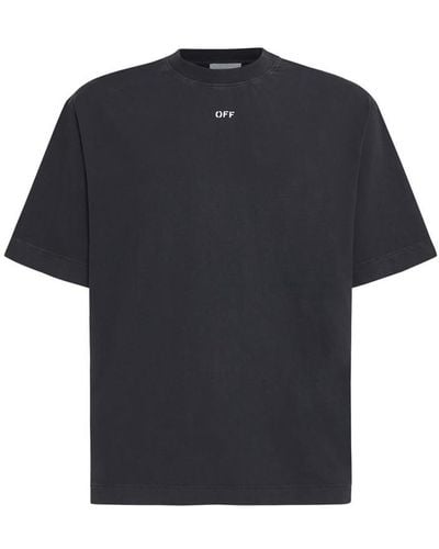 Off-White c/o Virgil Abloh Off T-Shirts And Polos - Black