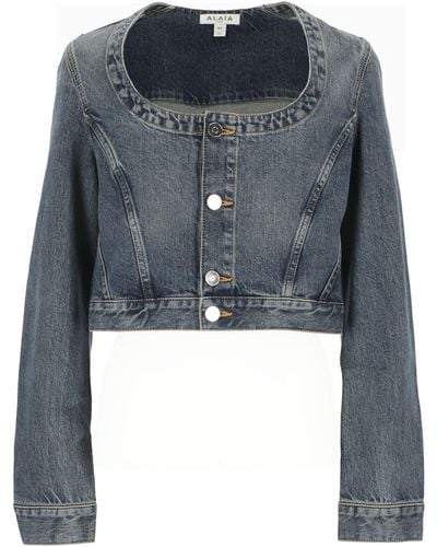 Alaïa Jean and denim jackets for Women, Online Sale up to 34% off