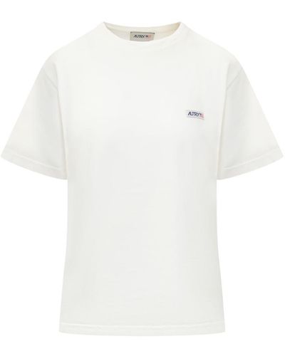 Autry T-Shirt Main Wom - White