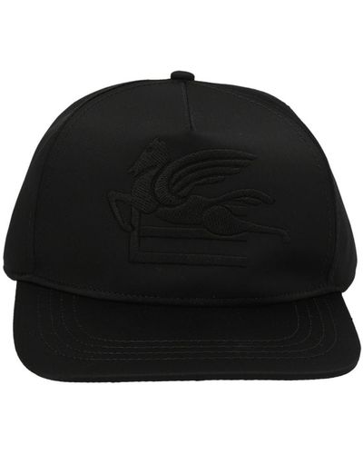 Etro Logo Hat - Black