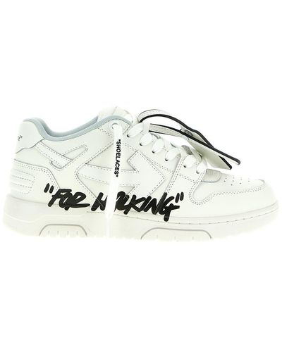 Off-White c/o Virgil Abloh Out Of Office For Walking Sneakers - Metallic