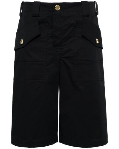 Pinko Shorts With Pockets - Black