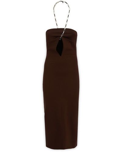 The Attico Dress - Brown