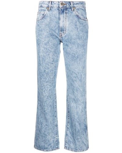 Khaite Vivan Bootcut-leg Jeans - Blue