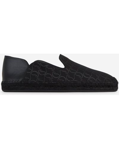 Christian Louboutin Espadon Espadrilles - Black