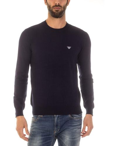 Armani Jeans Aj Jumper - Blue