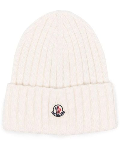 Moncler Tricot Hat Accessories - Natural