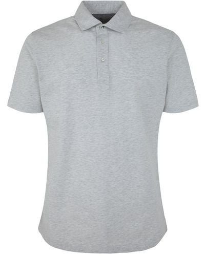 Brunello Cucinelli Polo Shirt: Cotton - Grey