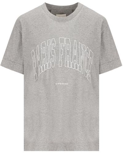 Givenchy T-shirt And Polo Shirt - Gray